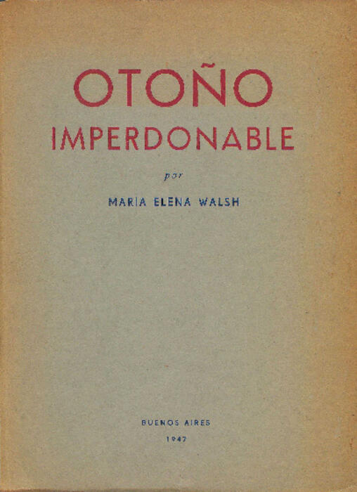 Otoño imperdonable