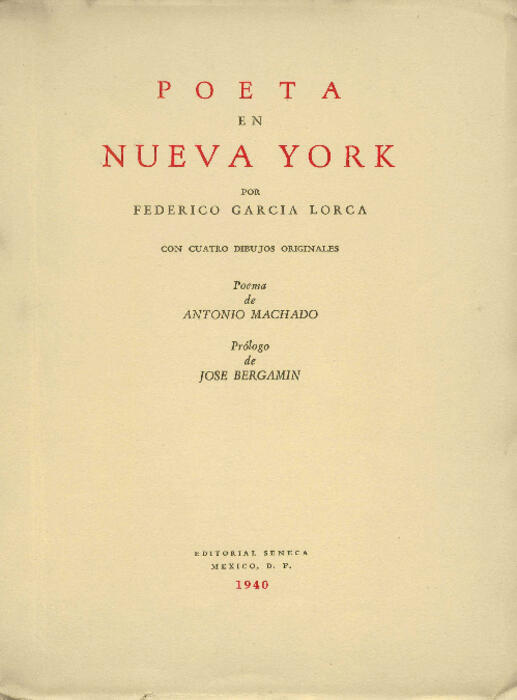 Poeta en Nueva York
