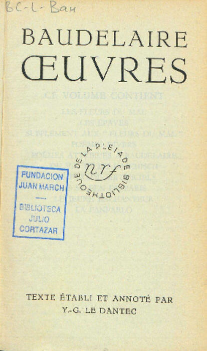 Oeuvres
