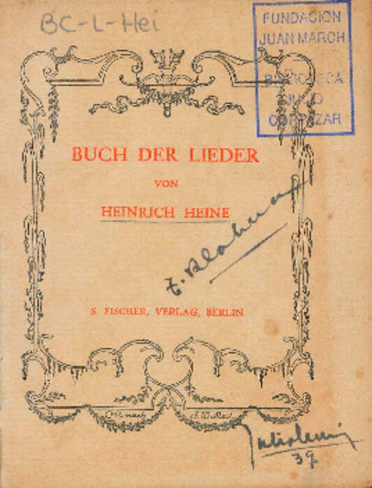 Buch der Lieder