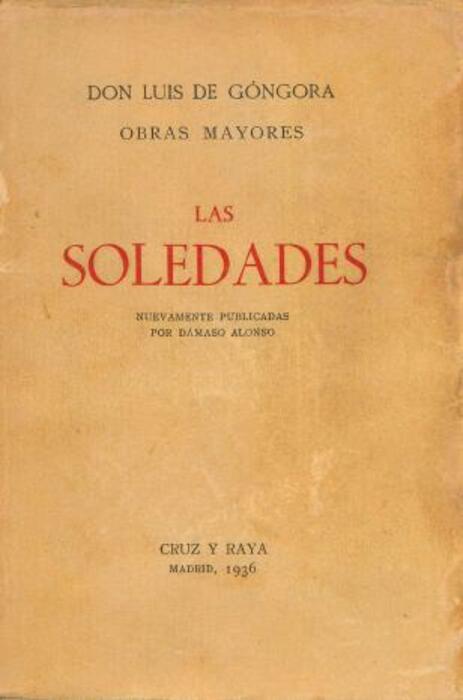 Las soledades