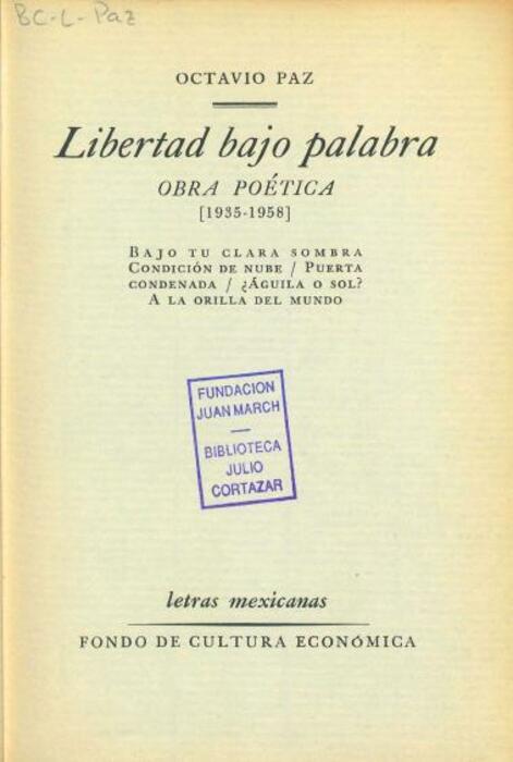 Libertad bajo palabra