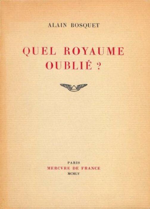 Quel royaume oublié?