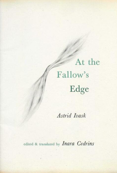 At the fallow's edge