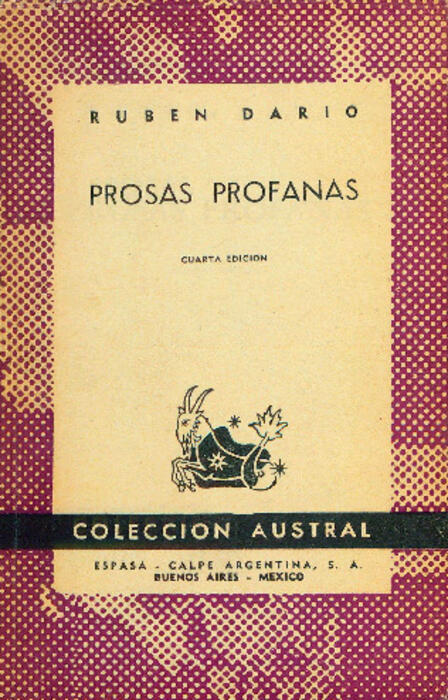 Prosas profanas