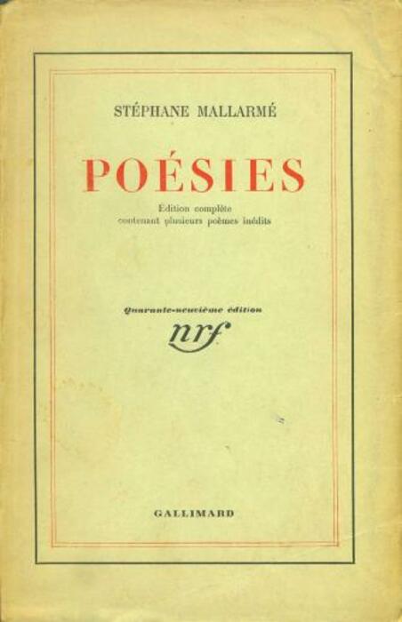 Poésies