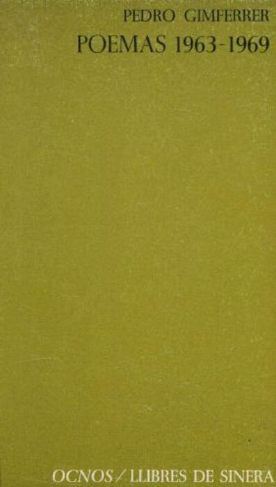 Poemas 1963-1969