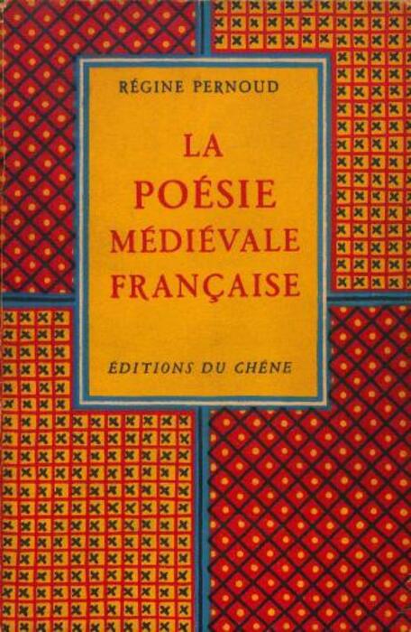 La poésie médiévale française