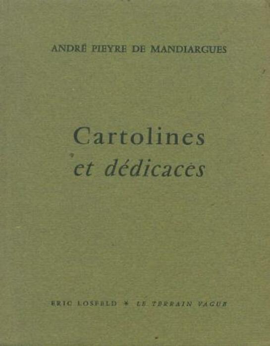 Cartolines et dédicaces