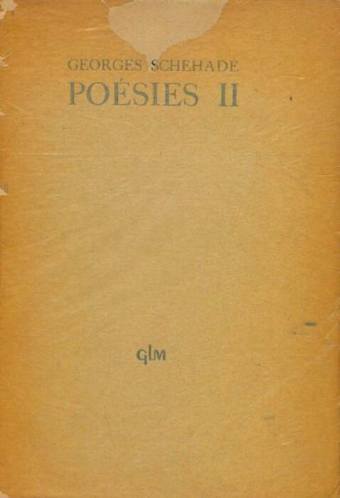 Poésies II