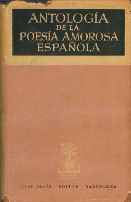 Antología de la poesía amorosa española