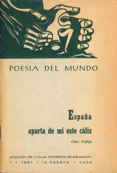 España aparta de mí este cáliz