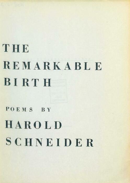 The remarkable birth