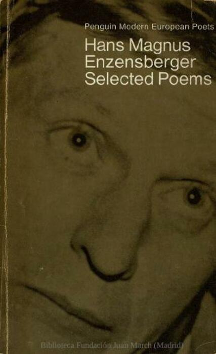 Poems of Hans Magnus Enzensberger